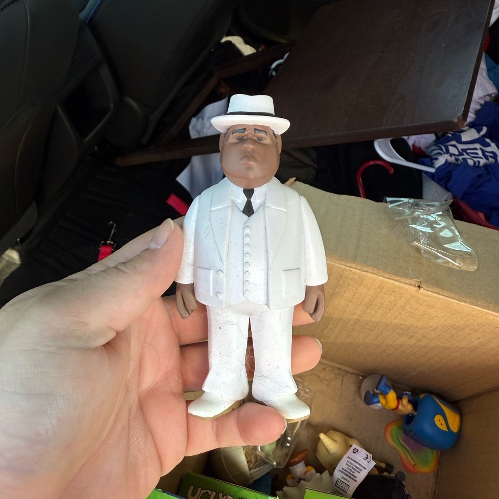 Funko White and Black Figure +1